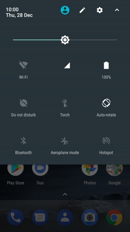 Press the sound mode icon to turn the function on or off.