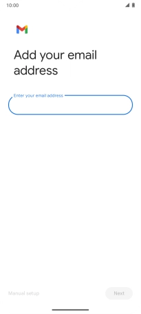 Press the field below 