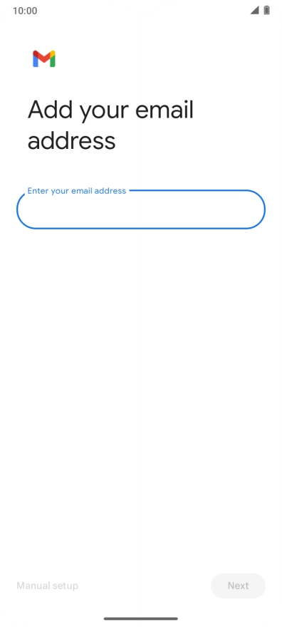 Press the field below 