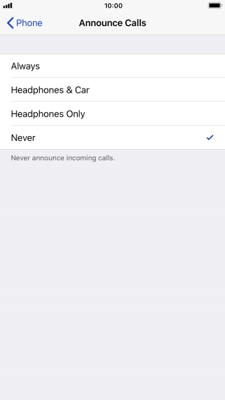 Press Always to turn on the function when silent mode is turned off.