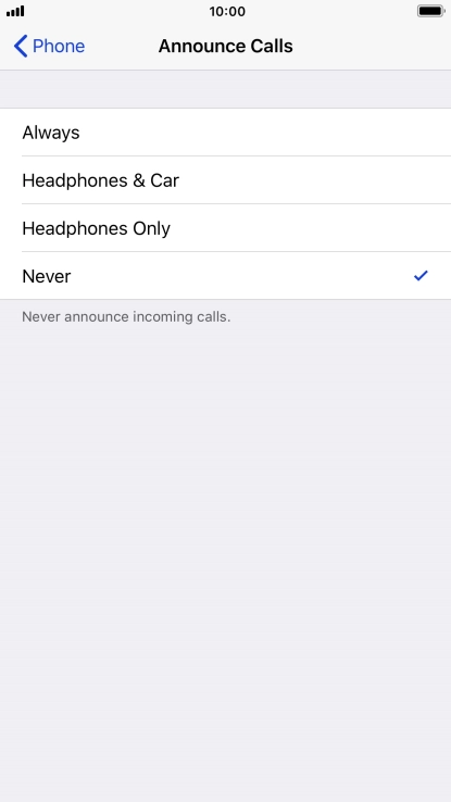 Press Always to turn on the function when silent mode is turned off.