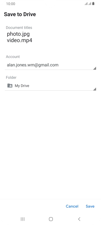 Press the field below 