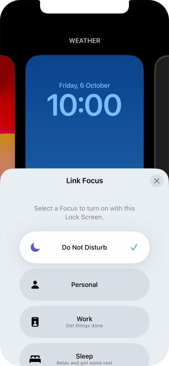 Press the close icon.