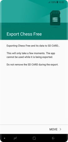 Press MOVE.