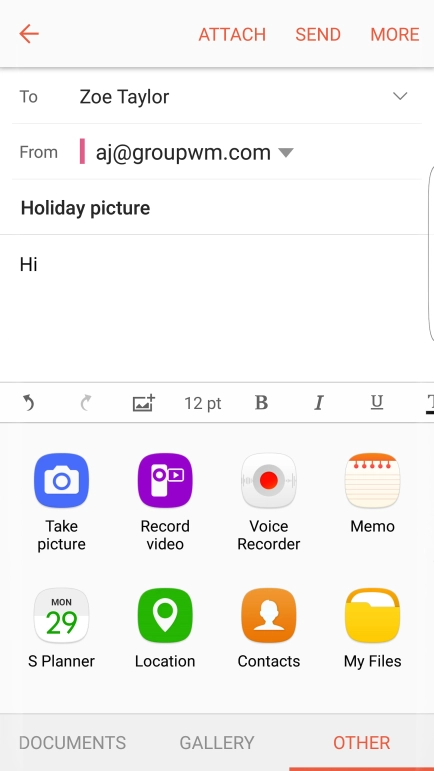 Press My Files and go to the required folder.