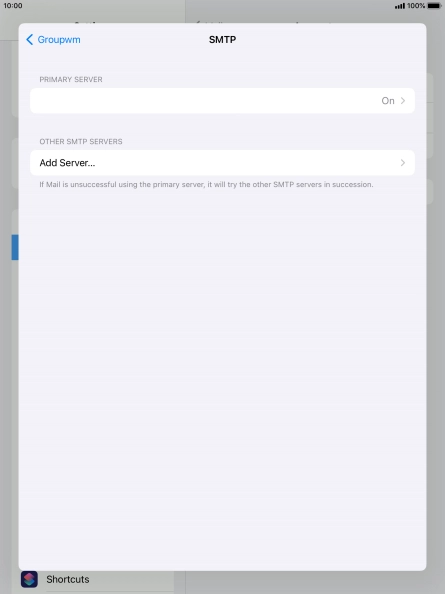 Press the field below 