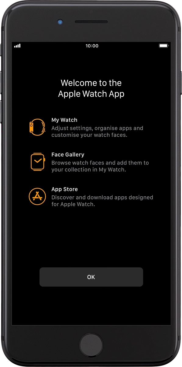 On your phone: Press OK to finish the activation.
