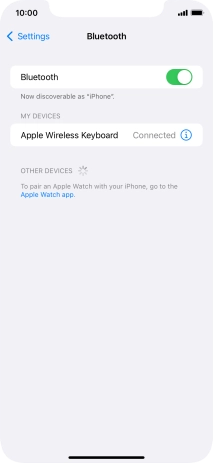 Slide your finger upwards starting from the bottom of the screen to return to the home screen.