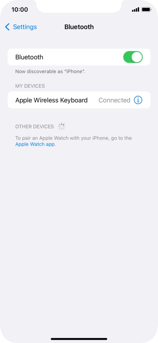 Slide your finger upwards starting from the bottom of the screen to return to the home screen.