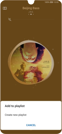 Press Create new playlist.