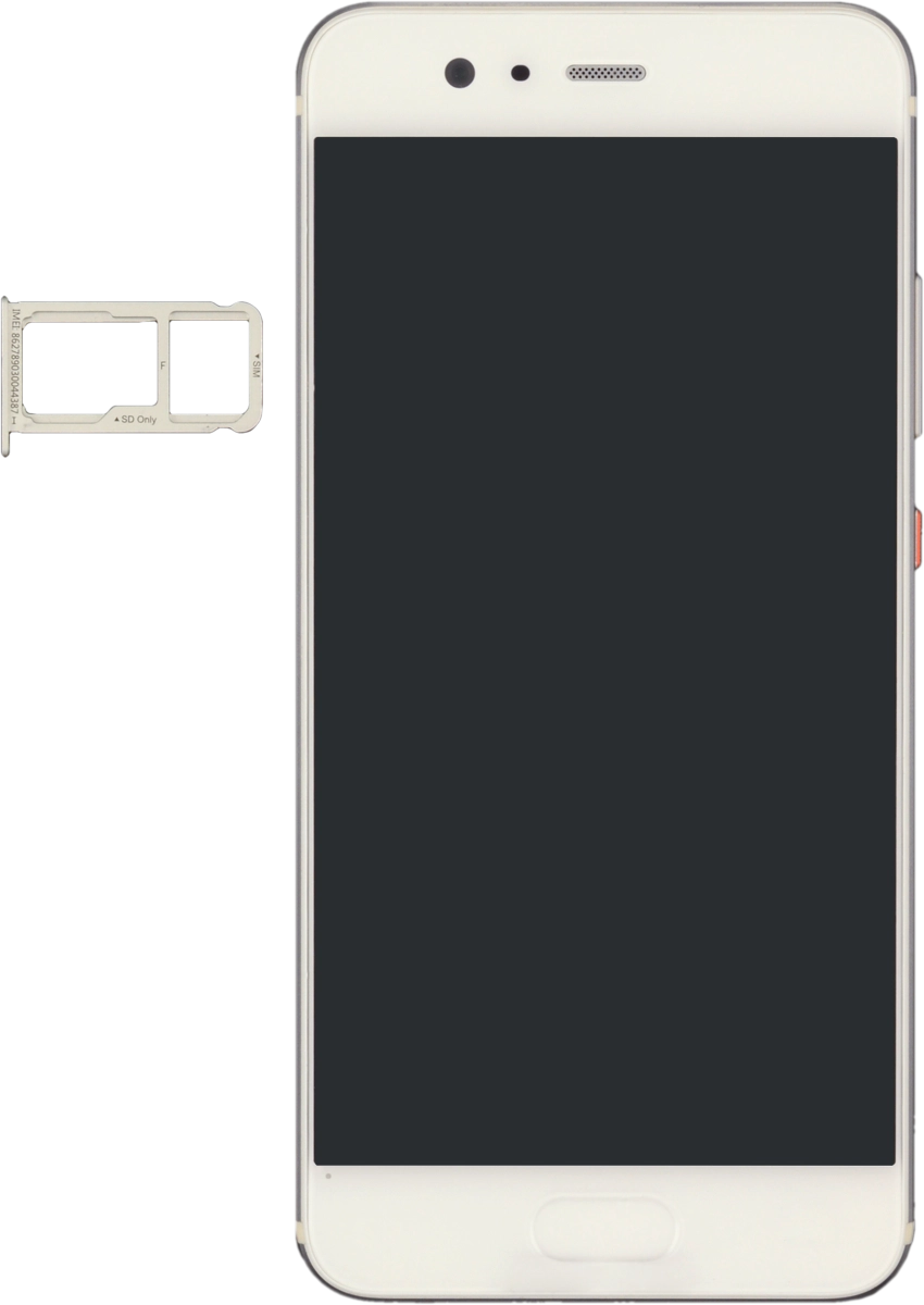 Turn your SIM so the angled corner of the SIM matches the angled corner of the SIM holder.