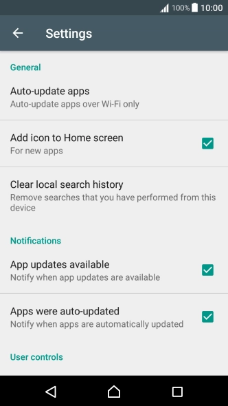 Press Auto-update apps.
