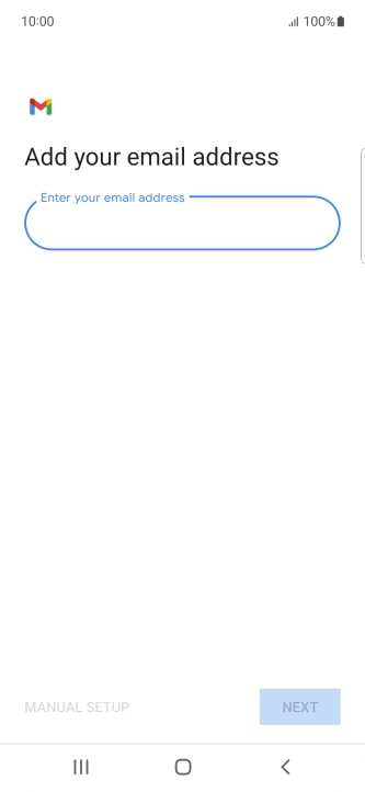 Press the field below 