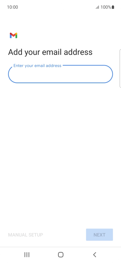 Press the field below 