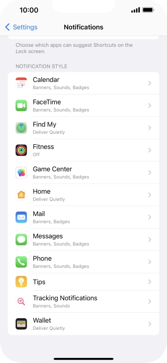 Press Screen Sharing.