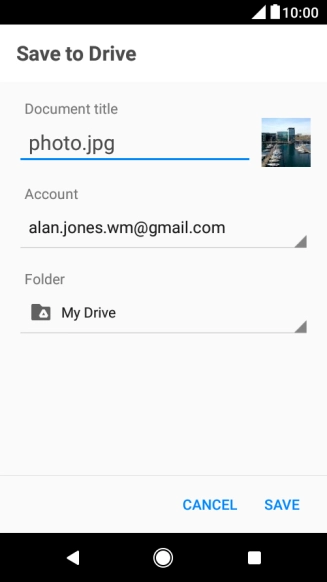 Press the drop down list below 