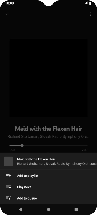 Press Add to playlist.