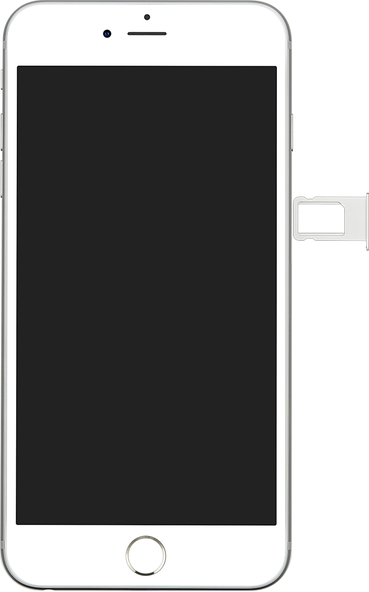 Turn your SIM so the angled corner of the SIM matches the angled corner of the SIM holder.