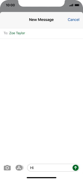 Press the apps icon.