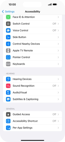 Press the required category below 