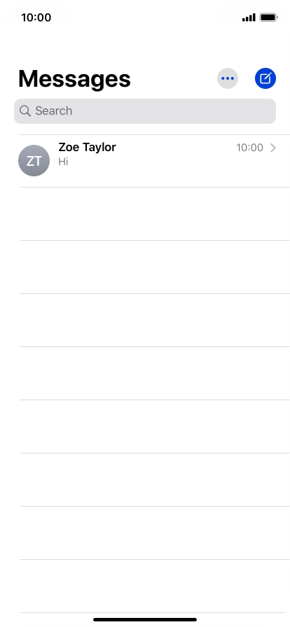 Press the new message icon.