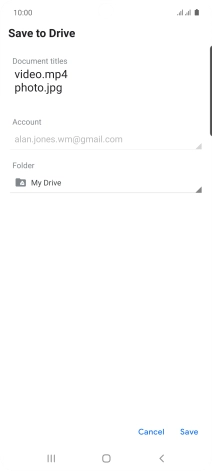 Press the field below 