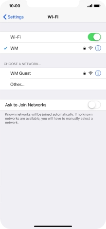 Slide your finger upwards starting from the bottom of the screen to return to the home screen.