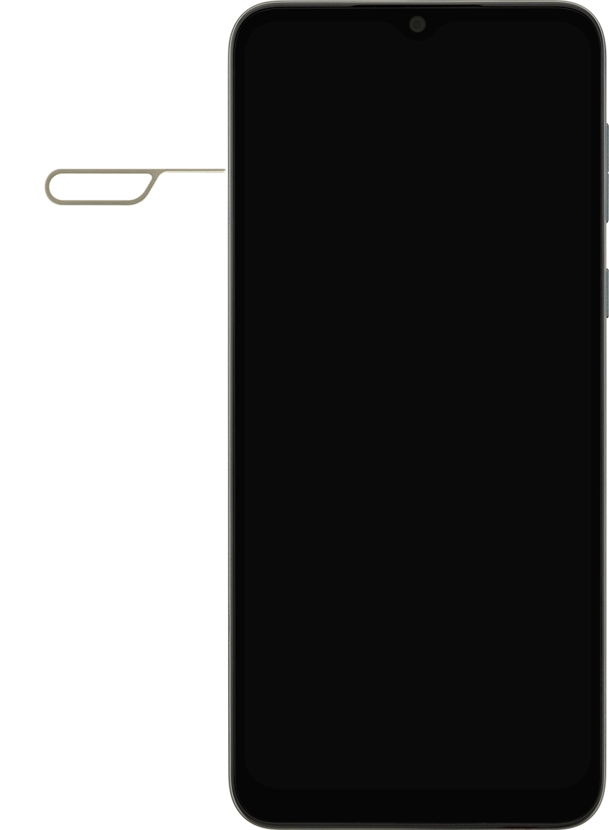 Find the opener for the card holder.