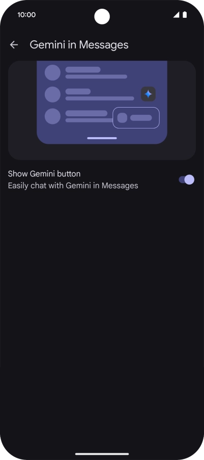 Press arrow left the necessary number of times to return to the list of messages.