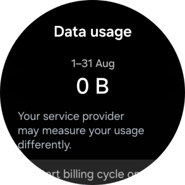 The total data usage is displayed.