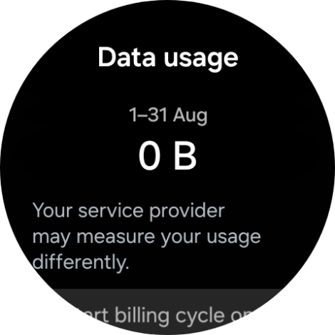 The total data usage is displayed.