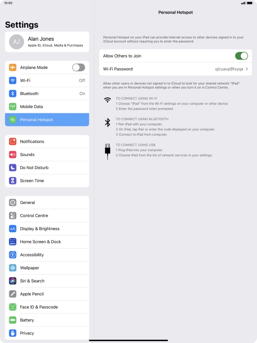 Slide your finger upwards starting from the bottom of the screen to return to the home screen.