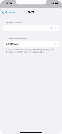 Press the field below 