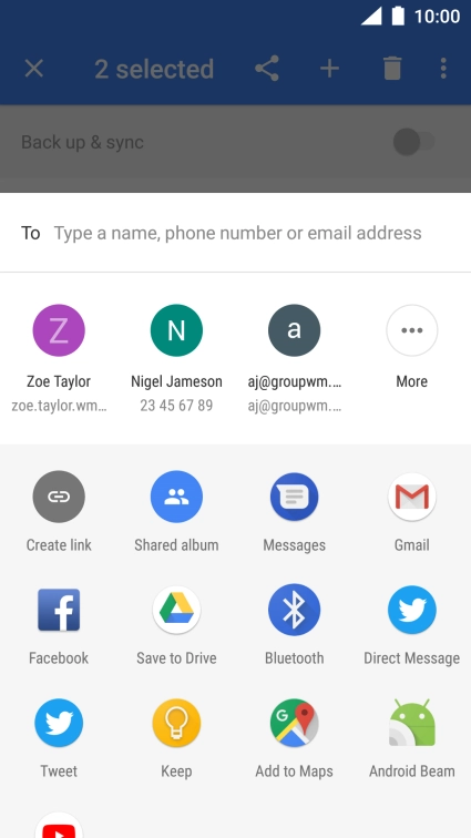 Press Save to Drive.