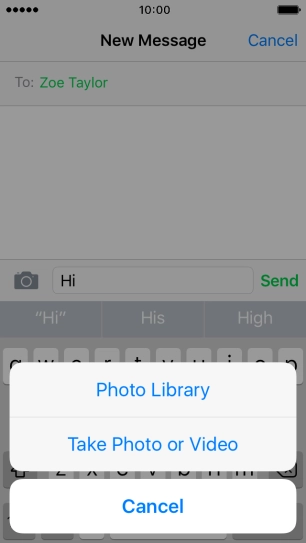 Press Photo Library and go to the required folder.