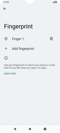 Press the Return key.