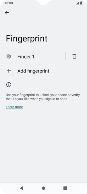 Press the Return key.