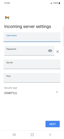 Press the field below 