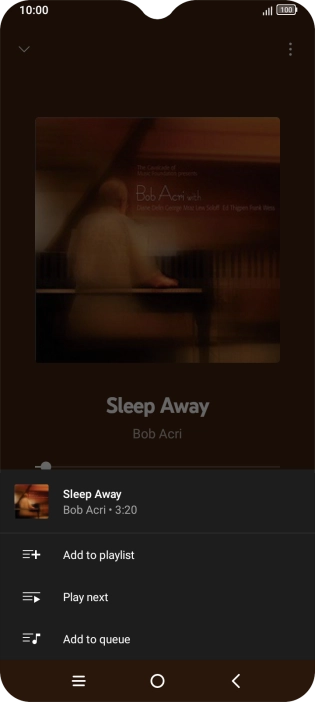 Press Add to playlist.