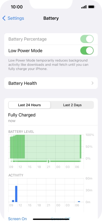 Slide your finger upwards starting from the bottom of the screen to return to the home screen.