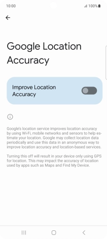 If you press the indicator next to 