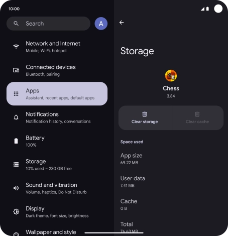 Slide your finger upwards starting from the bottom of the screen to return to the home screen.