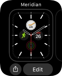 Slide your finger left on the screen.