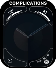 Press the Digital Crown twice to return to the home screen.