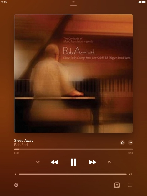 Press arrow right to go to the next audio file.