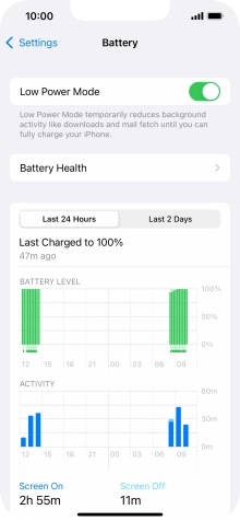 Slide your finger upwards starting from the bottom of the screen to return to the home screen.