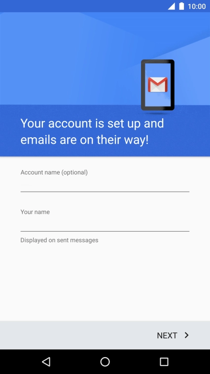 Press the field below 