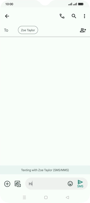 Press the gallery icon.