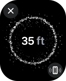 Follow the instructions on the screen to find your phone.