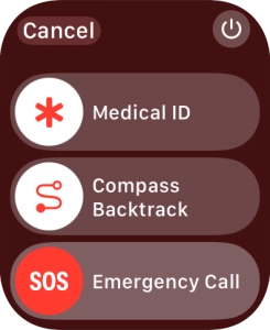 Press SOS and slide your finger right to make an emergency call. If you’ve set up emergency contacts and turned on sharing of information with emergency contacts, your emergency contacts will receive an SOS message with your location after the emergency call has ended.